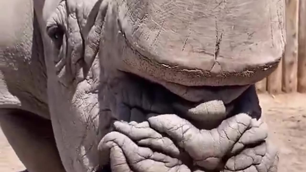 "George the rhino! 🦏