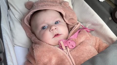 Adorable Stroller Moments During Our 2-Hour Walk | Baby Kayla Day 151