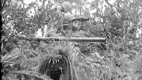 75MM RECOILLESS RIFL... - 75MM RECOILLESS RIFLE, OKINAWA, RYUKYU ISLANDS ; EVACUATING - 111-adc-4828