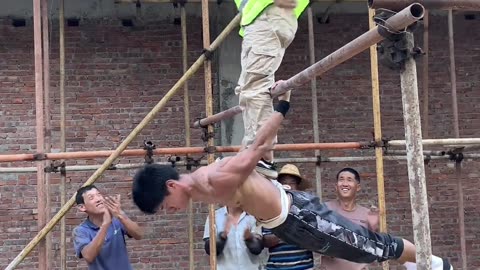 Construction Site Warriors – No Gym, Just Grit 💪