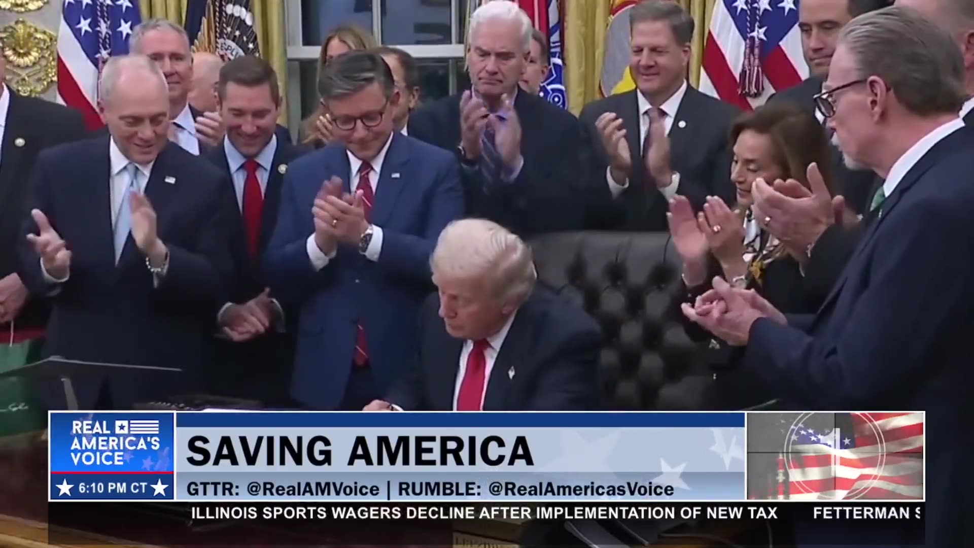 “THE GOVERNMENT IS NOW OPEN”