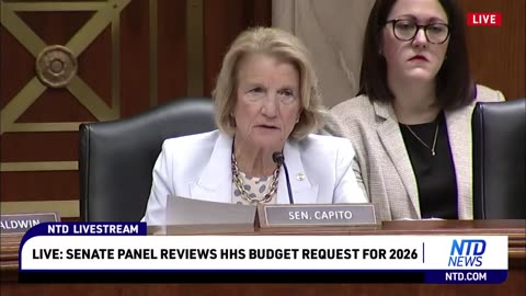 LIVE: Senate Panel Reviews HHS Budget Request for 2026