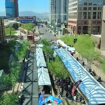 Fan Fusion - sky bridge at Phoenix Convention Center - June 2025 Phoenix AZ