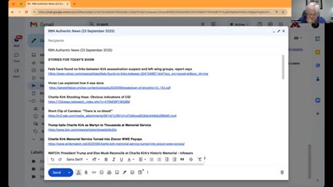 RBN Authentic News (23 September 2025)