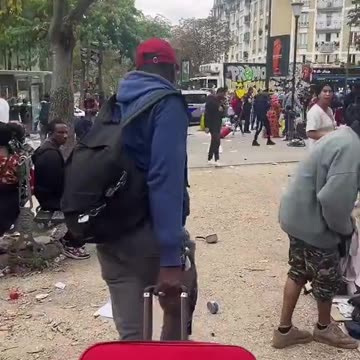 Footage Shows France Turned into a Dump
