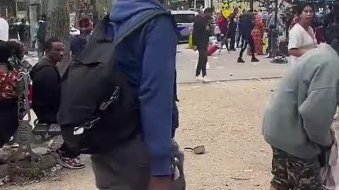 Footage Shows France Turned into a Dump