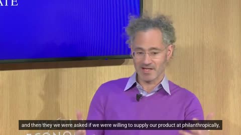 Alex Karp WEF Palantir 2023