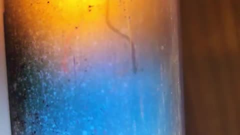 See through fluorescent burnout