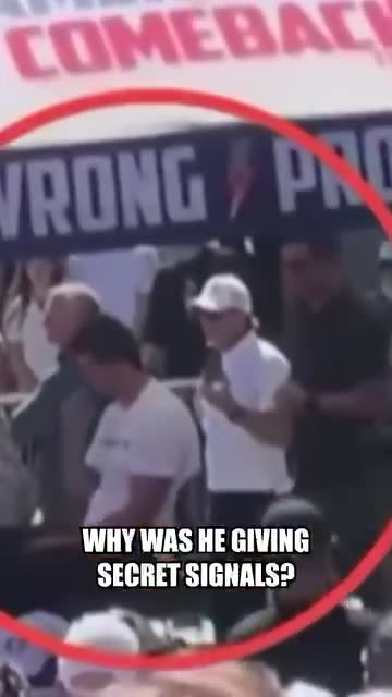 Charlie Kirk Security Secret Hand Signals SECONDS BEFORE ATTACK #charliekirk #security #Utah