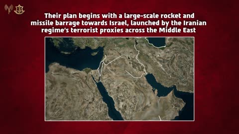 Attached is an illustration of the Iranian regime’s ‘Destruction of Israel’ Plan: