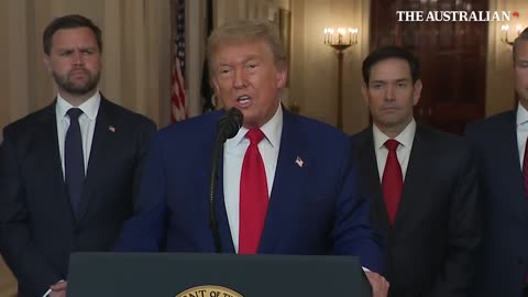 IRAN-ISRAEL: ‘Now make peace’ warns Trump, after US strikes three nuclear sites