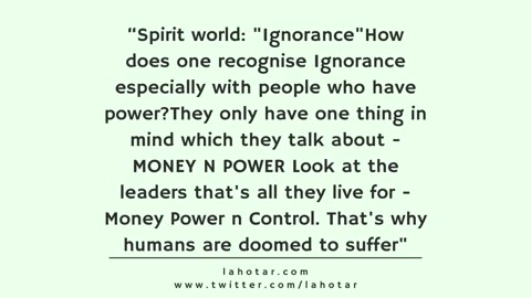 Lahotar Quote - 30 August 2025