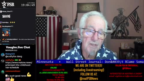 Patriots' Soapbox NEWS - LIVE 24/7!