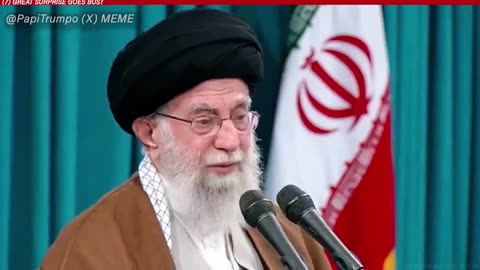 MUST WATCH BRILLIANT AI OF IRANIAN LEADER ALSO...AI TRUMP AND CO. SING TO IRAN