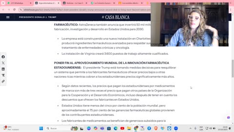 ASTRAZÉNECA. TRUMP. ARMAS BIOLÓLICAS.