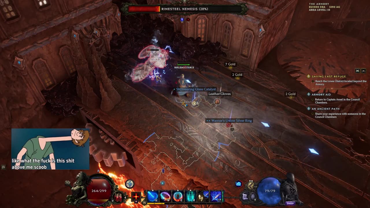 last epoch melee mage!