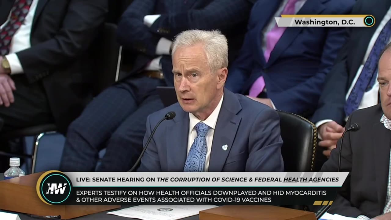 LIVE SENATE HEARING ON THE CORRUPTION OF SCIENCE & FEDERAL HEALTH AGENCIES 5-21-25