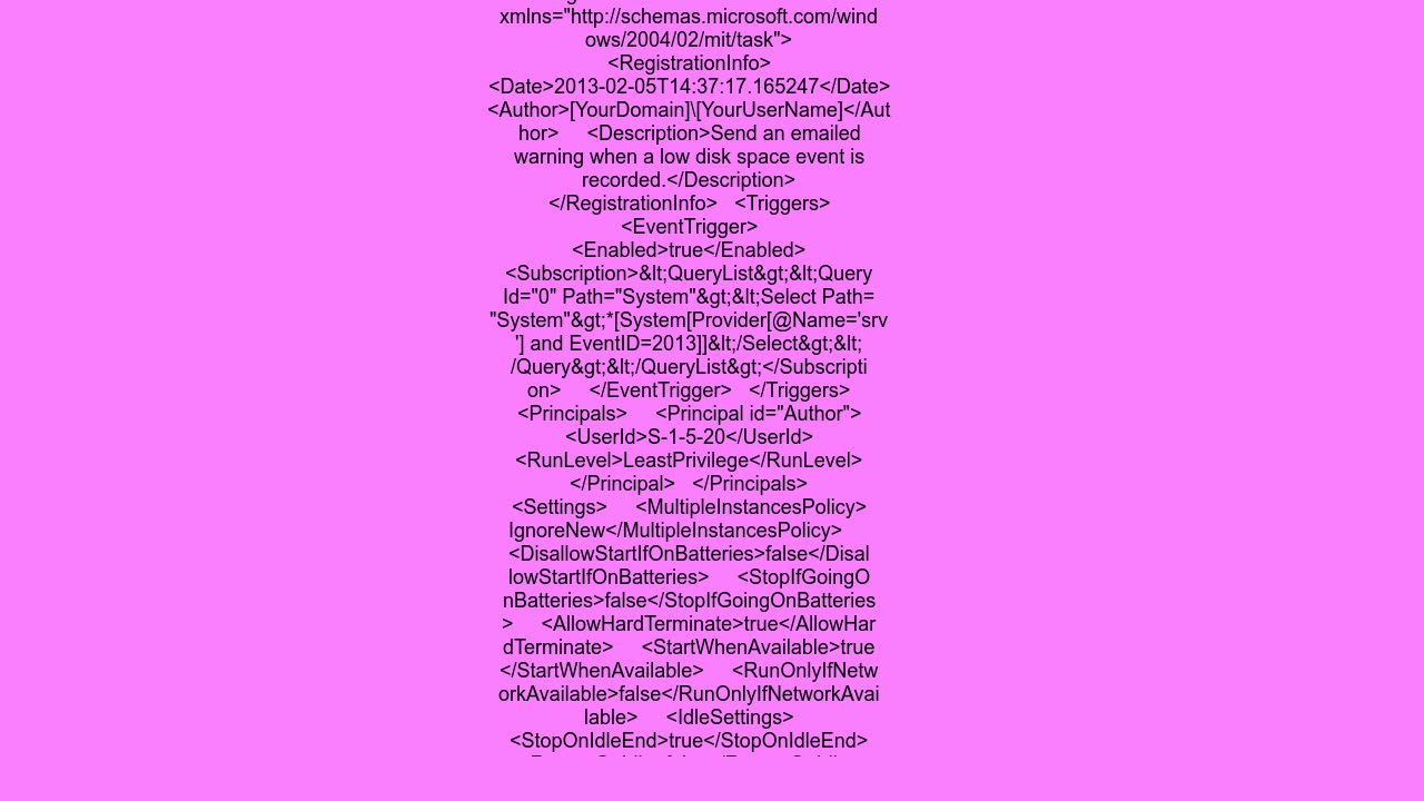Event ID 2013 (Disk Is At Or Near Capacity) not getting logged