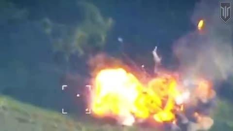 Insane Detonation of a Russian APC Loaded with Munitions