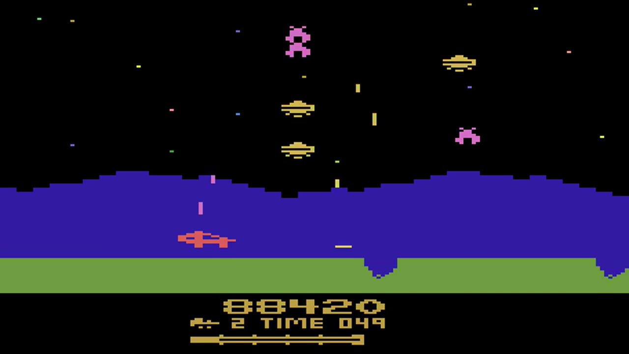 Atari 2600 Longplay 009 Moon Patrol