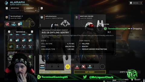 Terminal Gaming - Helldivers Night - Drop In