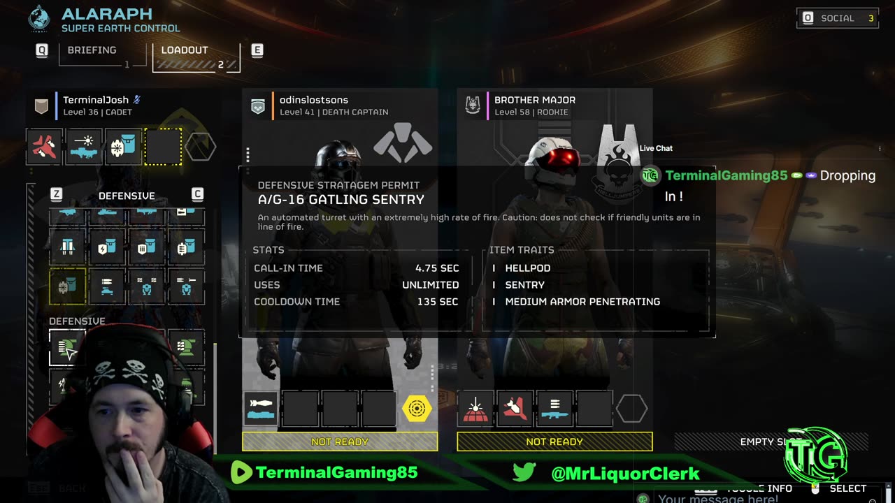 Terminal Gaming - Helldivers Night - Drop In