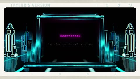 Taylor Swift - New Romantics (Taylor's Version) (Lyric Video)