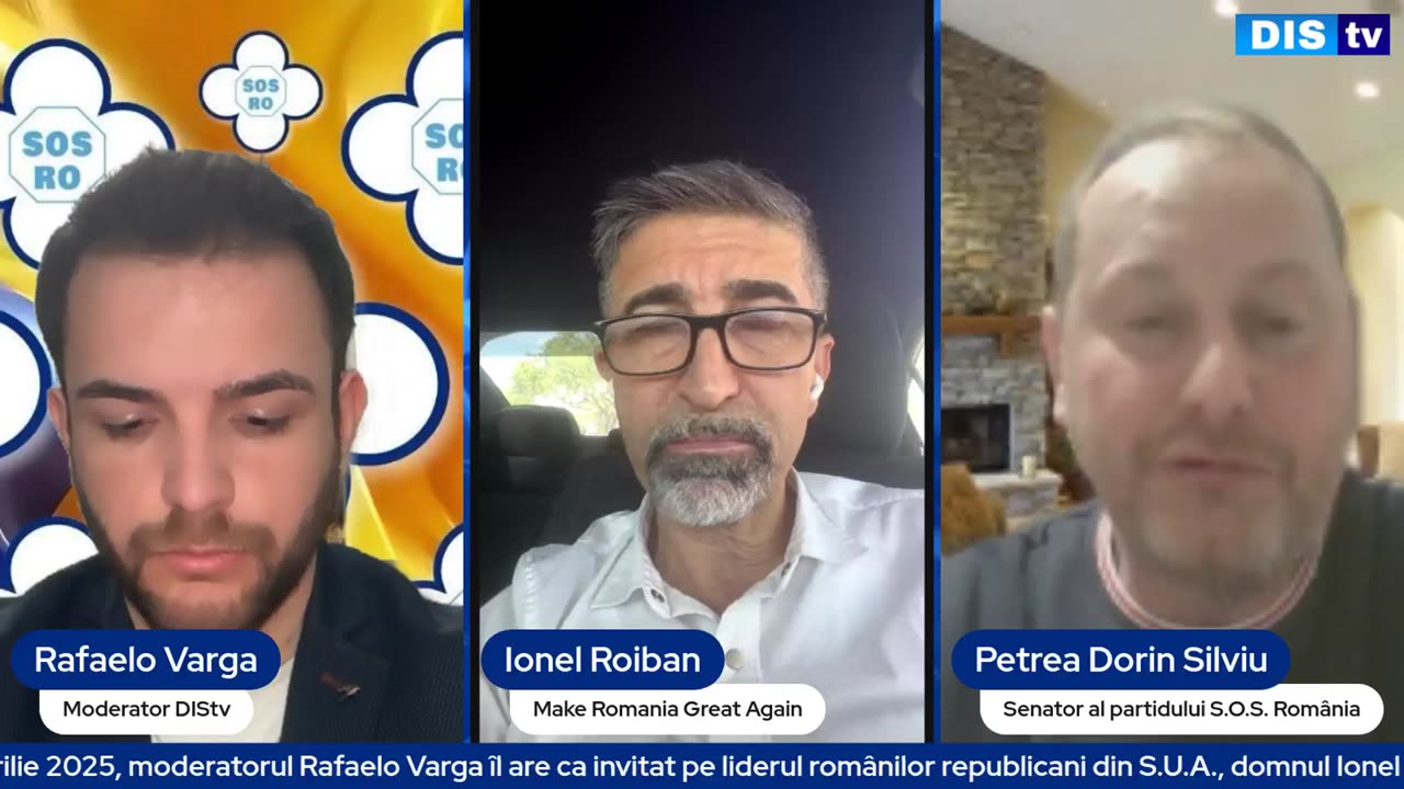 Rafaelo Varga în dialog cu Ionel Roiban, liderul românilor republicani din S.U.A.