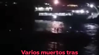 Hundimiento de un barco deja al menos 4 muertos en Indonesia