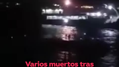 Hundimiento de un barco deja al menos 4 muertos en Indonesia