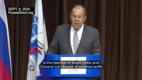Lavrov: Not one of the Global Majority’s leading nations — China, India, and Brazil — bowed to U.S. demands to abandon Russian energy.