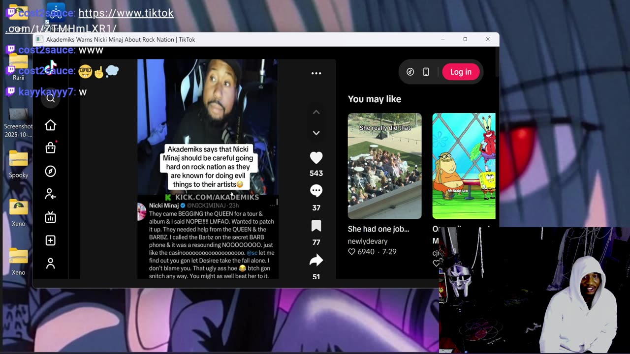 !! ROC NATION WILL CRUMBLE !! IMSOALIVE !! SPOOKED OUT !!
