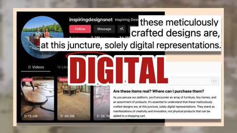 Fact Check: Video Of White Cherry Blossom Epoxy Floor Is NOT Real -- Designer Says It's AI-Made