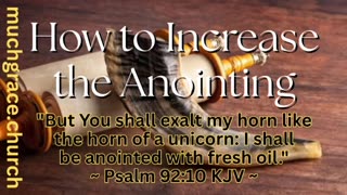How to Increase the Anointing (5) "I Will Come With the Mighty Deeds of The LORD" | Nicholas Roberts