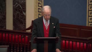 Grassley Delivers Floor Speech on Obama & Biden Admins Decade of Taxpayer-Funded Govt Weaponization
