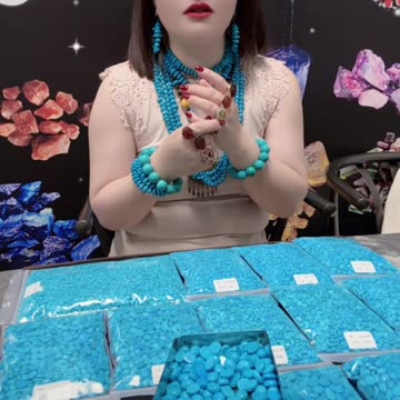 20250701-7 Turquoise Cabochon: Blues Code Stone Activated by Sterling Treatment