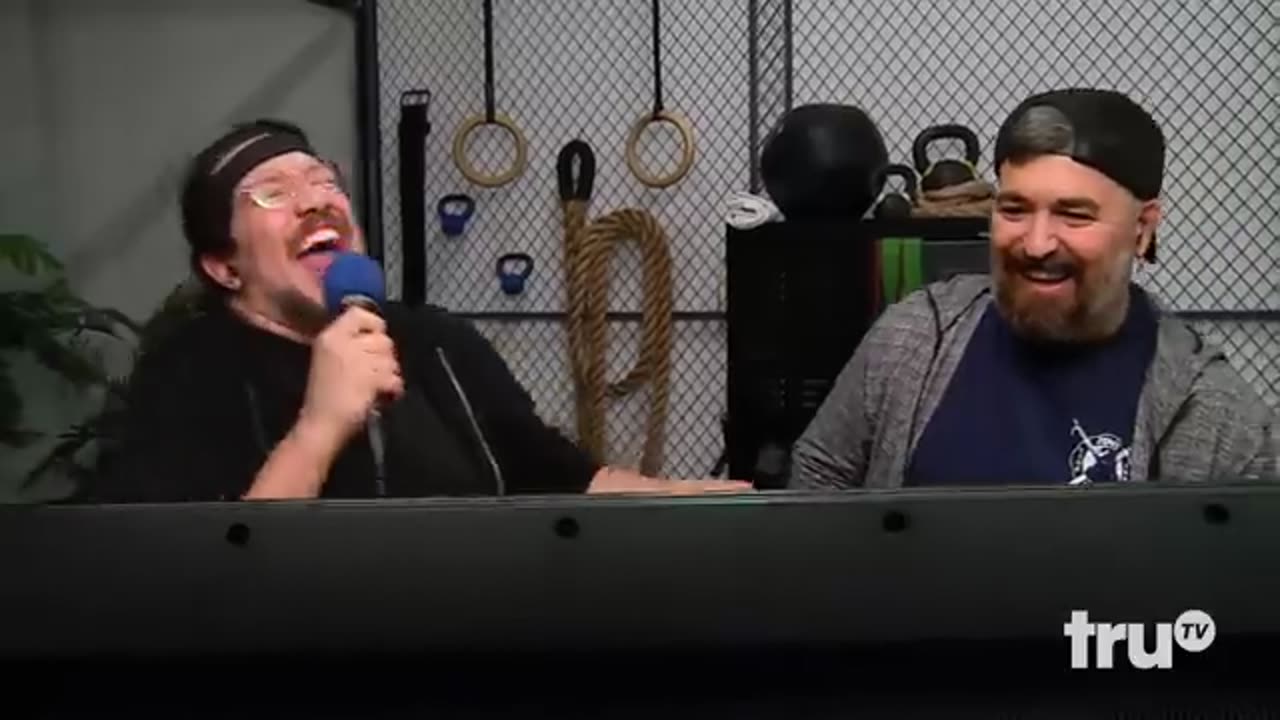 Murr eats protein Powder at the Gym (clip) | Impractical Jokers