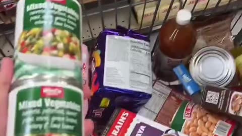 The whole family is on food stamps.