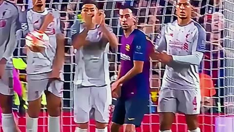 Messi Free Kick vs Liverpool (82’) 😳 All Angles