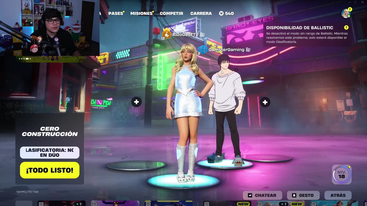 SABRINA CARPENTER EN FORTNITE!!!