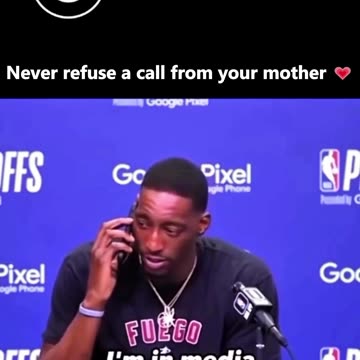 Never refuse a call from your mother 💗
