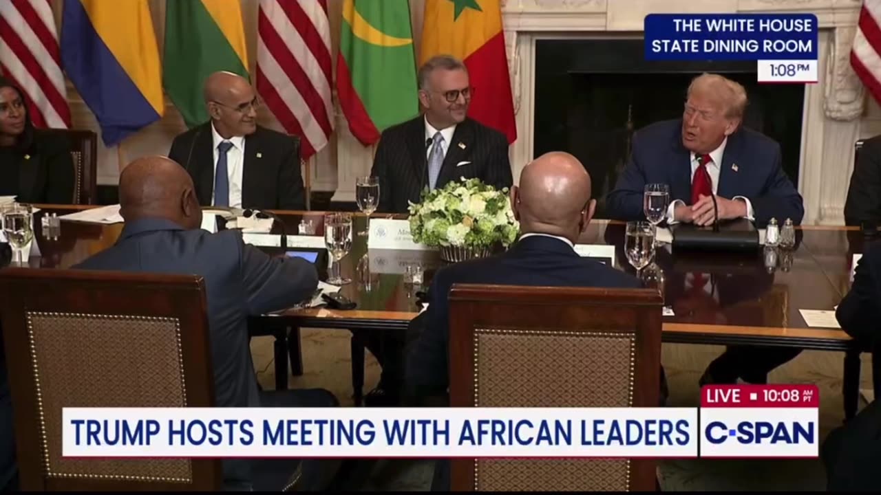 Trump asks head of English-speaking country why he speaks 'such good English'