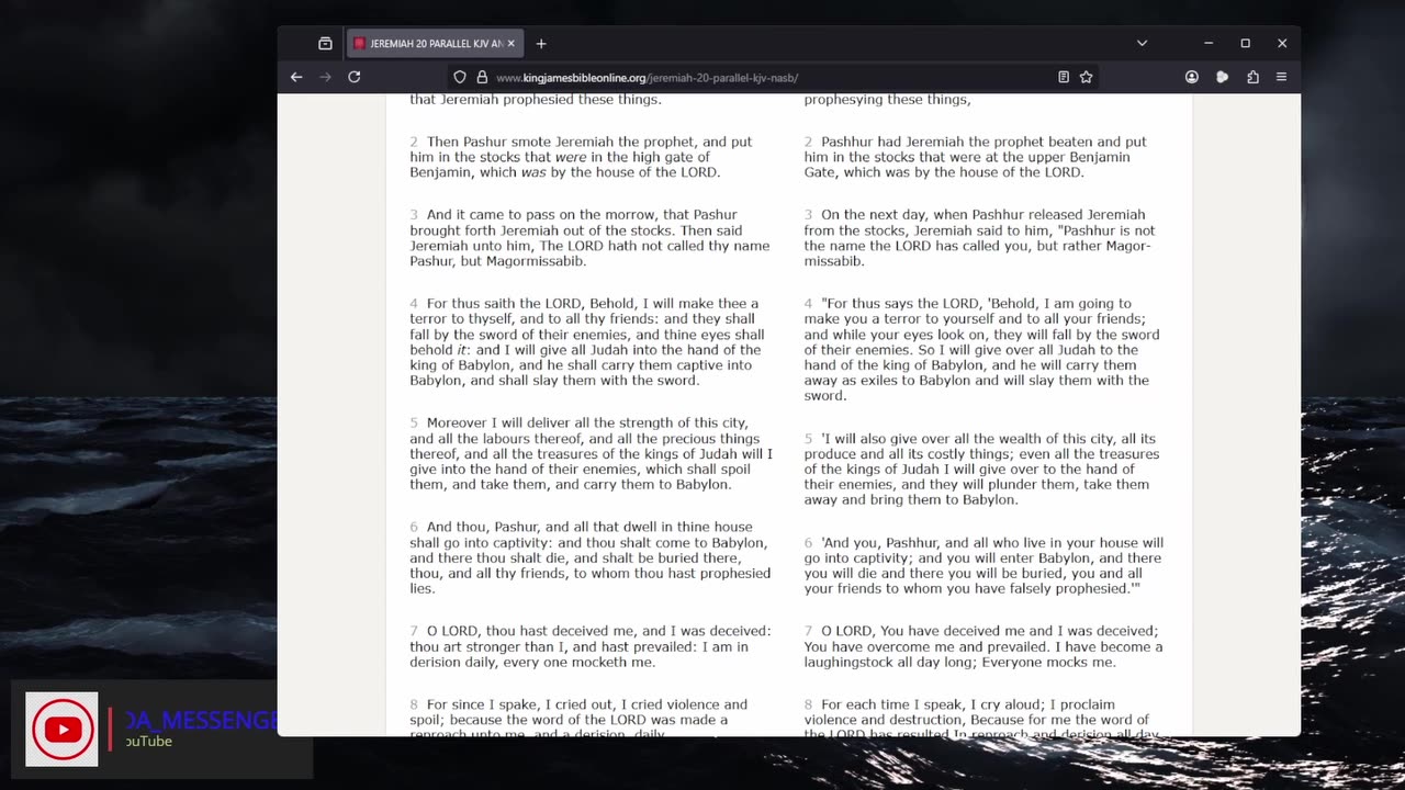 Jeremiah 19-20