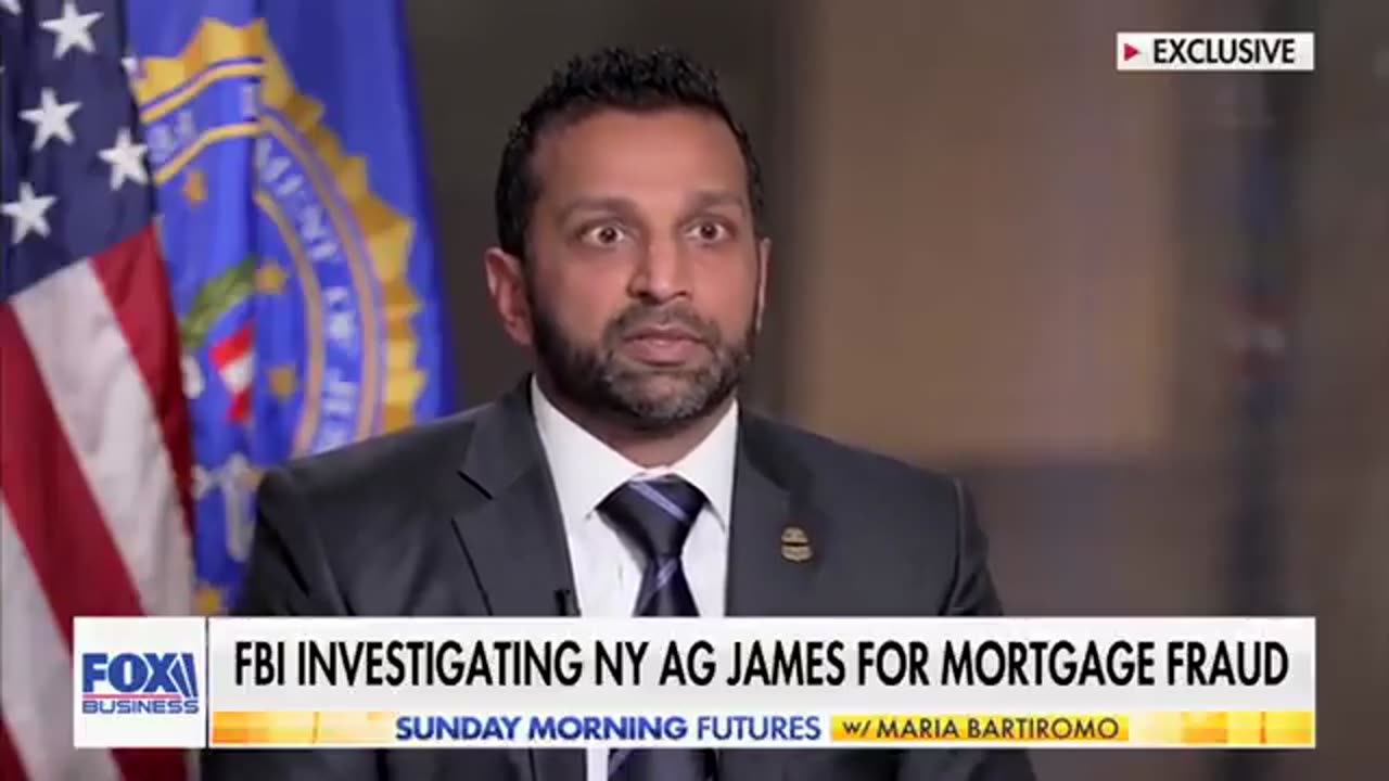 Kash Patel weighs in on case against Letitia James