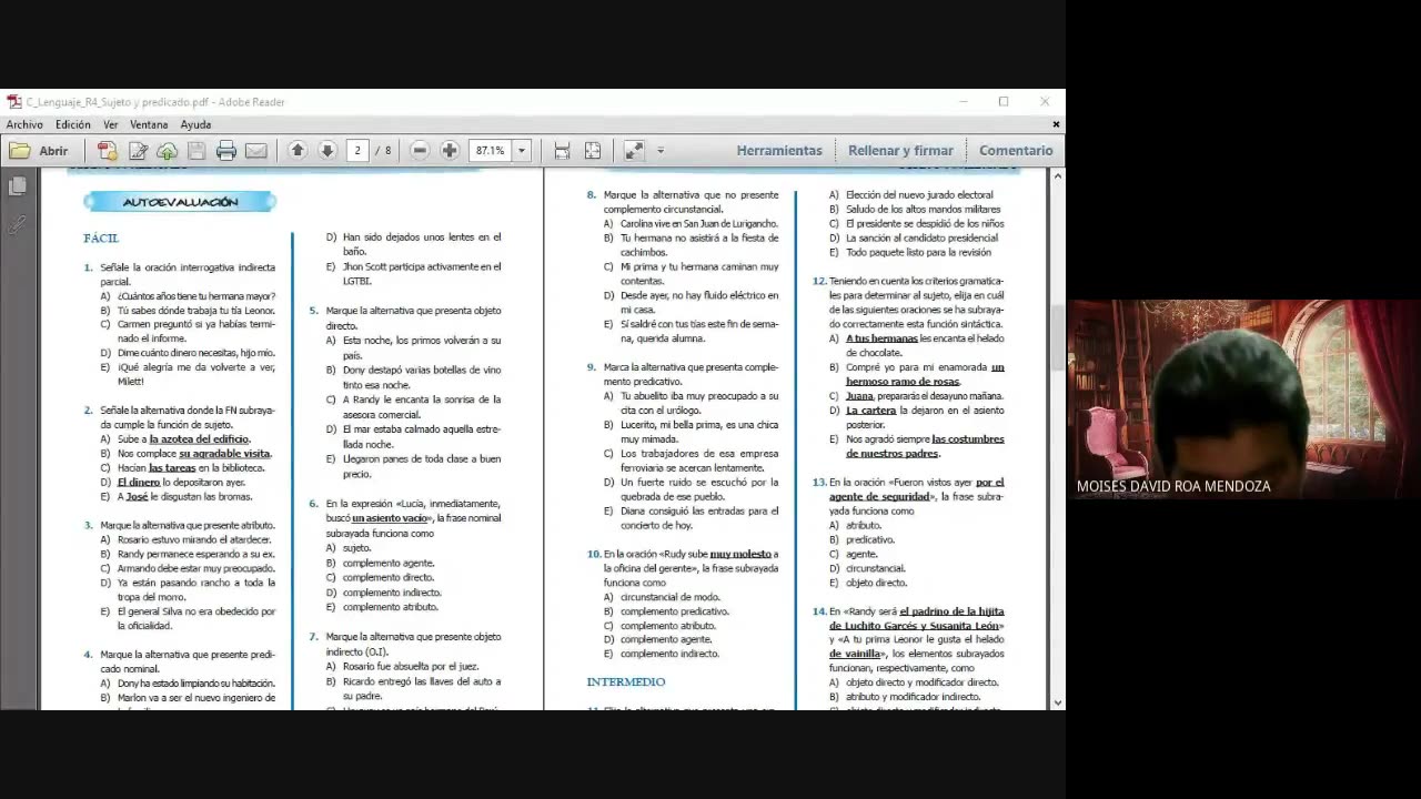 PAMER SEMESTRAL 2023 | Repaso 4 | Lenguaje