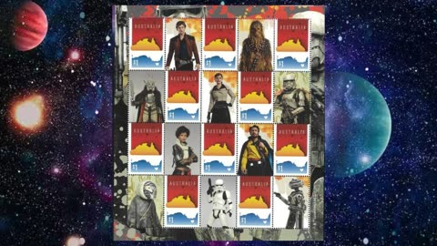 Astronomy and Space Stamps - Australia - Part 6