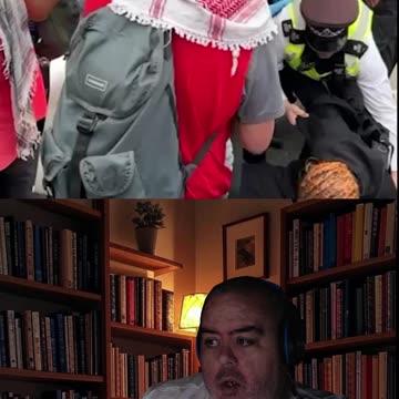 pro Palestine group attack officers again we have terrorist here already #news #politics