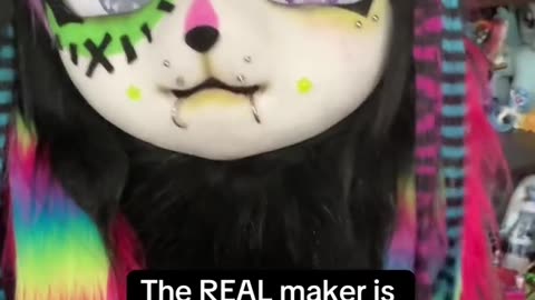 Please watch!! 💜 FURSUIT VIDEO BY @Cigsnvalentines on TikTok #furry #fursuit