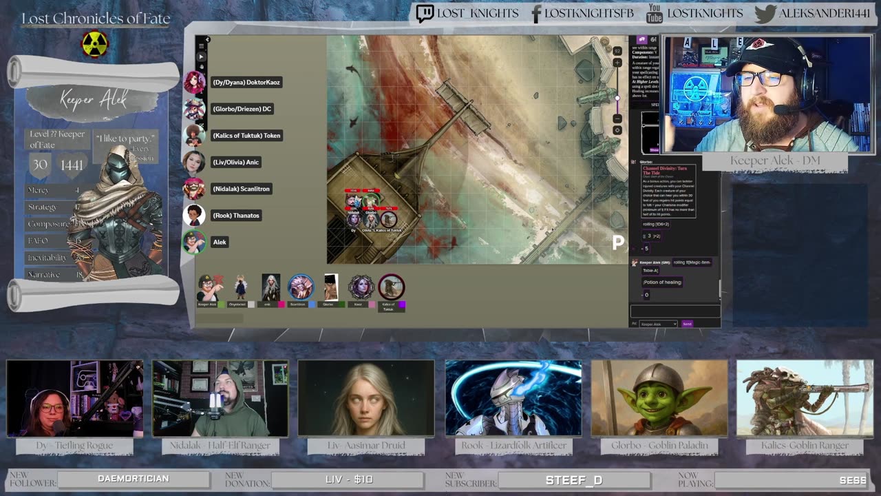 REPLAY The Lost Chronicles of Fate D&D Campaign