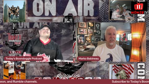#350 Today's Boondoggle- Diving Deep with Army Vet and Music Industry Legend Marko Shark Babineau